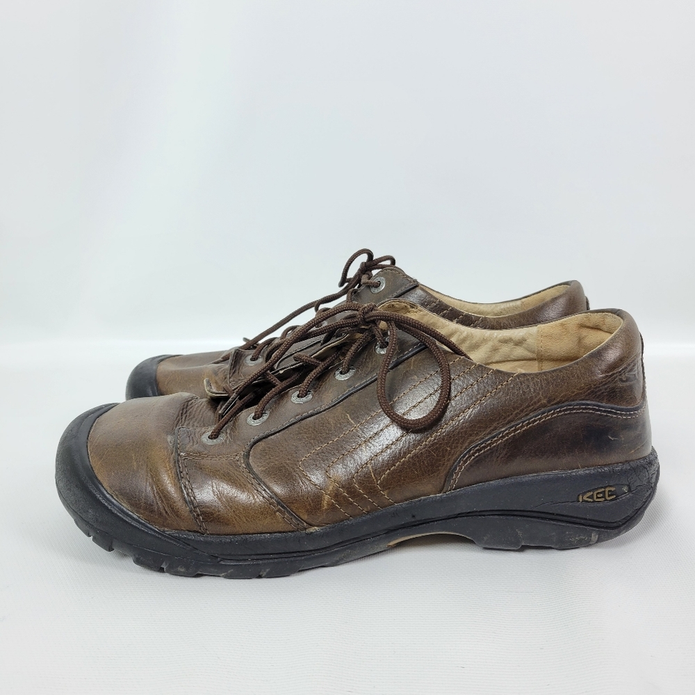 KEEN LEATHER Antiodor Anatomic Footbed Shoes Sz 12